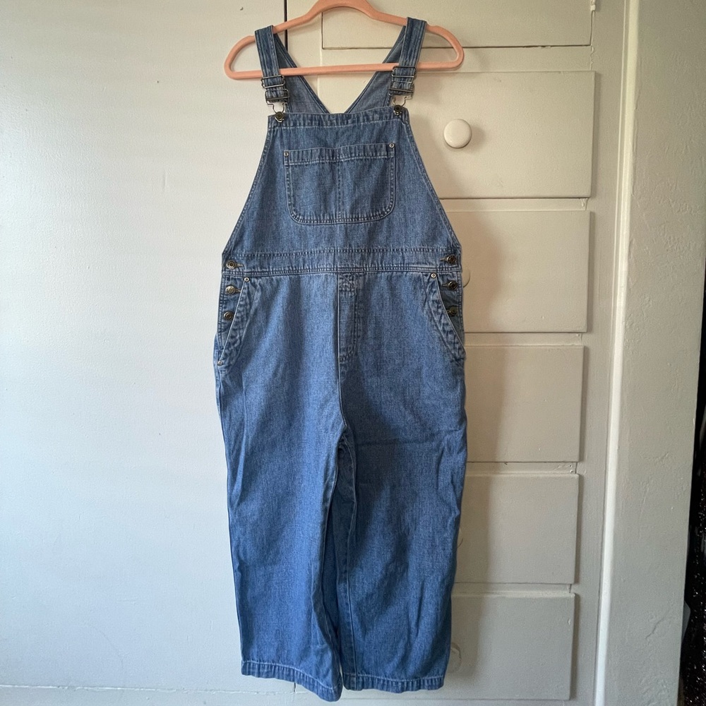 Y2K oversized overalls